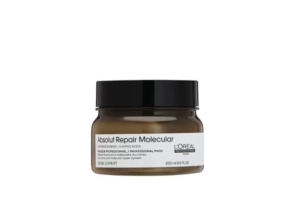 L'Oreal Professionnel Absolut Repair Molecular Концентрированная маска для восстановления волос, 250 мл.
