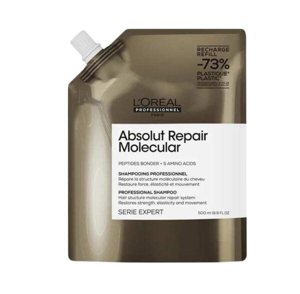 L'Oreal Professionnel Absolut Repair Molecular Refil Шампунь для волос, 500 мл.
